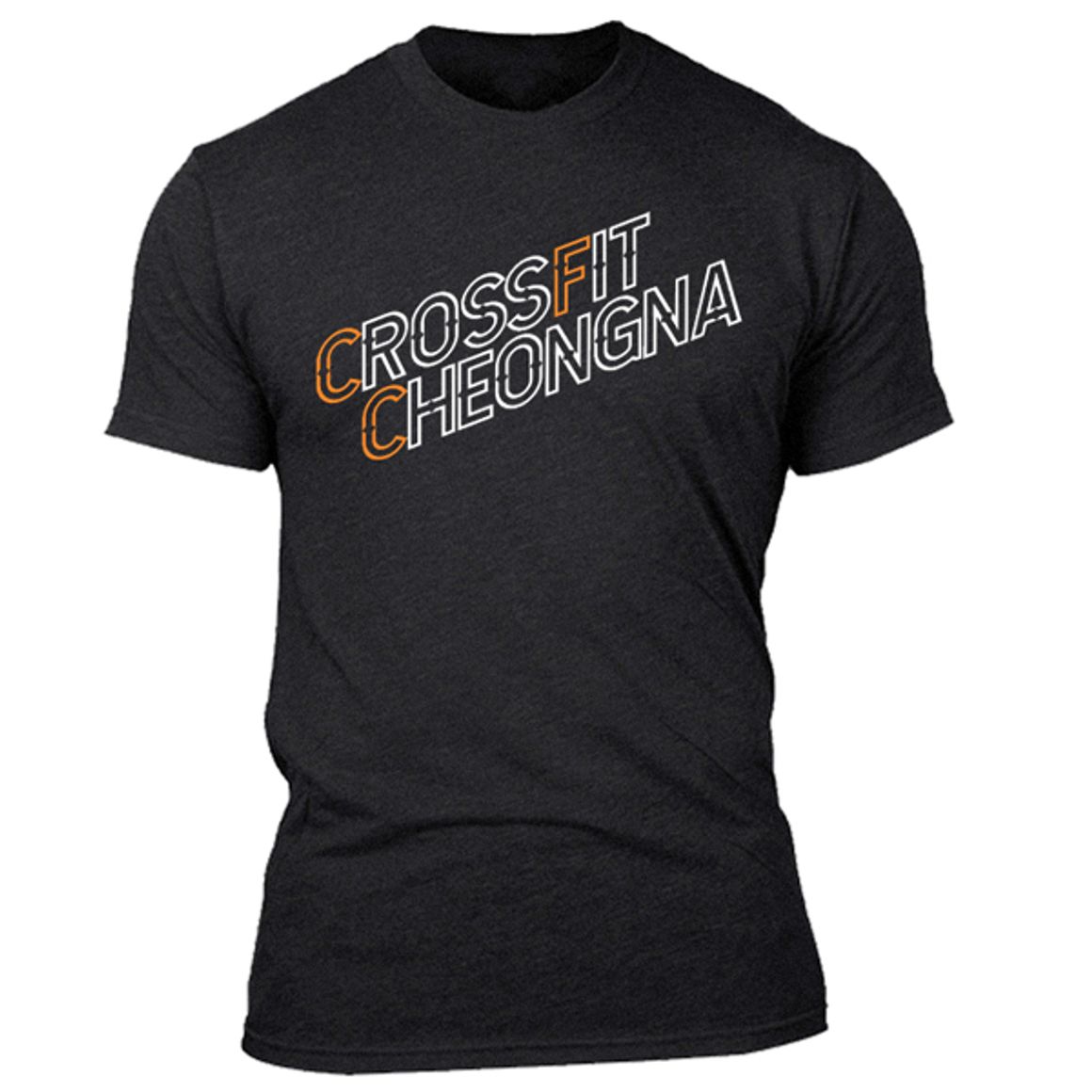 청라 로고 티셔츠 전면